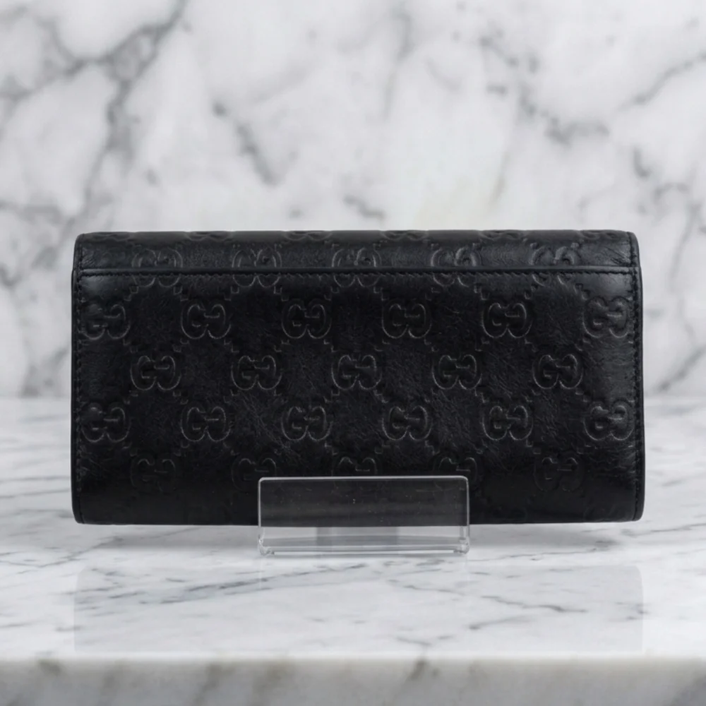 Gucci Signature Leather Continental Flap Wallet - Picture 3 of 11